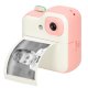 Kids Instant Camera with Thermal Printer, 32GB memory card, Pink