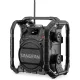 Būvlaukuma radioaparāts Sangean U-4X DAB+ FM Bluetooth IP65, melns