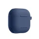 AmazingThing Omni maciņš AirPods 4 austiņām, TPU, tumši zils