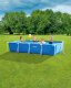 INTEX 28273 Rectangular Frame Above Ground Pool, 450 x 220 x 84 cm
