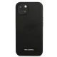 Чехол Karl Lagerfeld Silicone Plaque для iPhone 13 mini, Черный