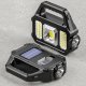 Uzlādējams Saules Bateriju Lukturītis, 6000K | Solar Rechargeable Flashlight