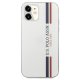 Apple iPhone 12 mini 5.4\'\' US Polo Tricolor Collection Case Cover (USHCP12SPCUSSWH), White