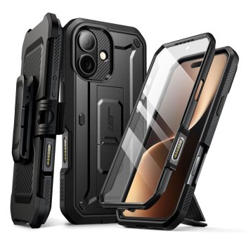 Supcase Unicorn Beetle Pro Case for iPhone 17, Black