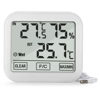 Greenblue GB381 meteoroloģiskā stacija ar ārējo sensoru 1.5m