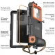 Tech-Protect IPX8 ūdensizturīgs maciņš viedtālruņiem 4.7-6.7\", melns/oranžs