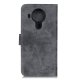 Nokia 5.4 Leather Wallet Phone Protective Case Book Cover, Grey | Telefona Vāciņš Maciņš Grāmatiņa Apvalks