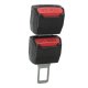 Locking car belt buckle, 2 pcs.