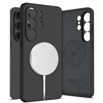 Tech-Protect Silicone MagSafe vāciņš priekš Samsung Galaxy S26 Ultra, melns