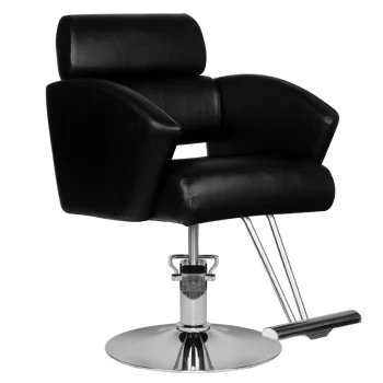 Frizieru krēsls Hair System HS02, melns
