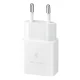 Сетевое зарядное устройство Samsung EP-T1510XWEGEU USB-C 15W PD AFC + кабель USB-C,...