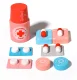Mazais ārsts, Koka ārsta komplekts bērniem, Stetoskops | Wooden Play Little Doctor Set