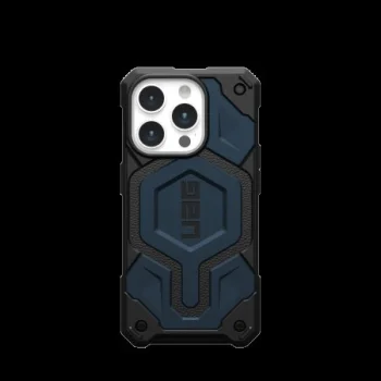 Apple iPhone 15 Pro 6.1'' UAG MagSafe Monarch Pro Hard Case Cover, Dark Blue | Telefona Maciņš Vāciņš Apvalks...