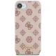 Guess Peony Script Logo MagSafe vāciņš iPhone 16e, brūns
