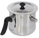 Milk Pot with Whistle, 1.5 L, Stainless Steel