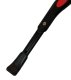 Adjustable bicycle kickstand with non-slip tip, black
