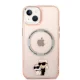 Karl Lagerfeld Case for iPhone 14 Karl & Choupette Pink