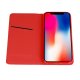 Apple iPhone 13 Pro Max 6.7\'\' Magnet TPU Book Case Cover Wallet, Red | Telefona Vāciņš Maciņš Apvalks Grāmatiņa