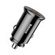Baseus Circular Car Charger USB Type C / USB 30W PD, Black | Автомобильное Зарядное...