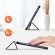 Huawei MatePad T 10s (AGS3-L09, AGS3-W09) DUX DUCIS Tri-fold Stand PU Leather Tablet Cover Case, Black | Чехол...