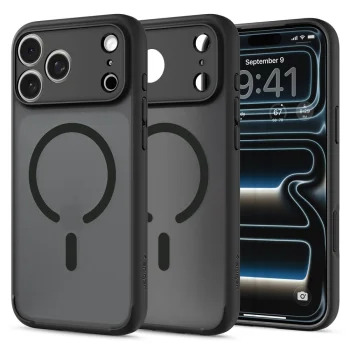 Чехол Spigen Ultra Hybrid MagSafe для iPhone 18 Pro / 17 Pro, frost black