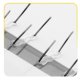 Humberg 529903 Type C Staples for Plastic Welder, 8mm, 100 pcs