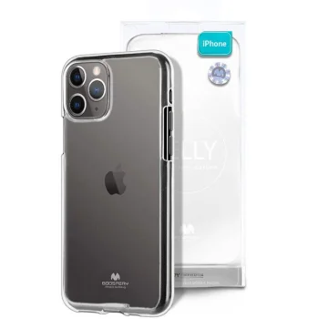 Apple iPhone 14 6.1'' Mercury Clear Jelly TPU Case Cover Shell, Transparent