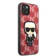 Чехол Karl Lagerfeld Monogram Ikonik Patch для iPhone 13 mini, Красный