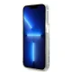Чехол Karl Lagerfeld для iPhone 14 Pro Liquid Glitter Choupette Серебристый
