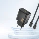 Сетевое зарядное устройство Dudao A27 25W GaN USB-C, черное