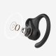 Belkin SoundForm Clearfit Wireless Open-Ear Headphones, Black