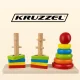 Kruzzel 19870 koka šķirotājs bērniem, daudzkrāsains