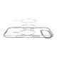 Spigen iPhone 17 / 17 Air Case Liquid Crystal Mag, Clear / White