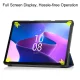 Lenovo Tab M10 (3rd Gen) (TB-328FU) Trifold Stand PU Leather Hard Protective Cover Case, Dark Blue | Чехол...