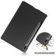 Samsung Galaxy Tab S9 (SM-X710, SM-X716B) Trifold Stand PU Leather Cover Case, Black