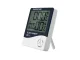 Weather station clock thermometer