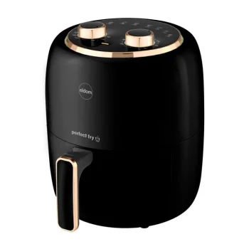 Eldom 05FR35 karstā gaisa friteris, 3.5L, 1300W, melns/zelts