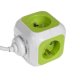 GreenBlue MagicCube GB118 Pagarinātājs ar 4 ligzdām un 2 USB, 1.4m