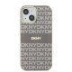 DKNY iPhone 15 / 14 / 13 Case IML Mono & Stripe MagSafe, Beige