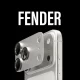 PanzerGlass Fender kameras aizsargstikls iPhone 17 Pro, sudraba