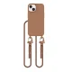 Tech-Protect MagNecklace MagSafe vāciņš Apple iPhone 13, Brūns