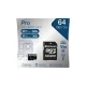 Verbatim Pro microSDXC atmiņas karte 64GB Class 10 UHS-I U3 ar adapteri