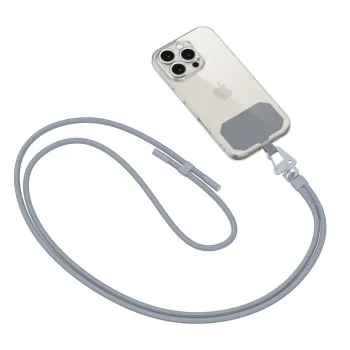 Tech-Protect C5S Rope Crossbody siksniņa telefonam, pelēka