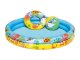 Bestway 51124 Inflatable Kids Pool 3-in-1 with Ball and Ring, 122cm