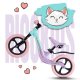 Ricokids Funnu bērnu līdzsvara velosipēds, 12 collas