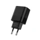Сетевое зарядное устройство Tech-Protect C20W 2x USB-C PD 20W, черное