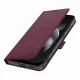 Atverams vāciņš Tech-Protect Wallet priekš Xiaomi Redmi Note 17 Pro 5G, bordo