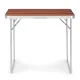 MultiGarden GMFC-FY8060 WODERN saliekams tūrisma galds 80x60 cm, brūns