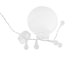 Christmas Lights Garland Garden Decorations Lighting Illumination 108 LED Lamps Bulbs IP44, Warm White