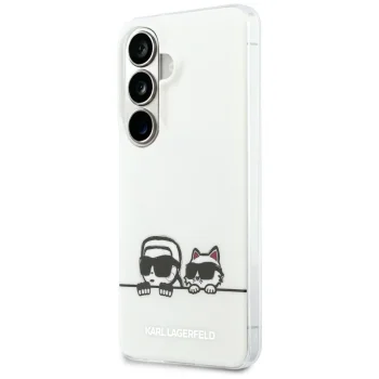Karl Lagerfeld IML Peekaboo MagSafe vāciņš priekš Samsung Galaxy S26, caurspīdīgs